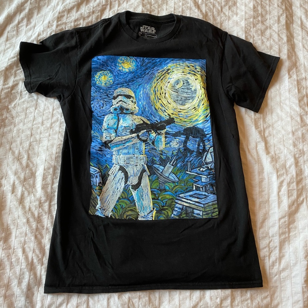 Van Gogh inspired Star Wars T-Shirt